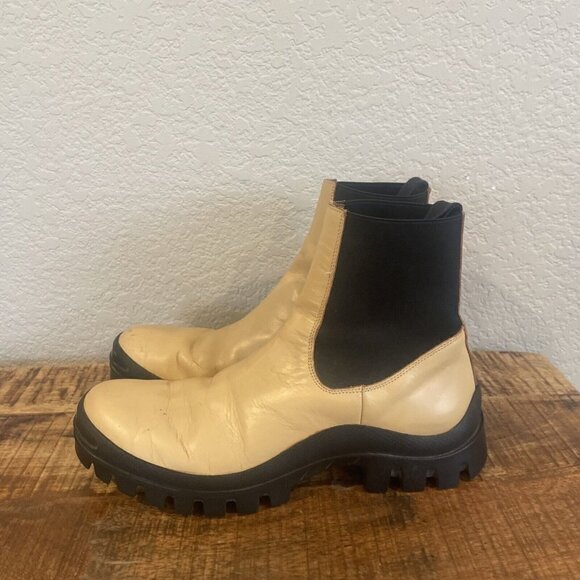 ATP ATELIER Women 39 US 9 Leather Catania Ankle Boots UK6 761-IJMO11 Vibram - Picture 2 of 11